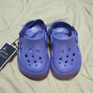 Jordan Kids Purple Sandals